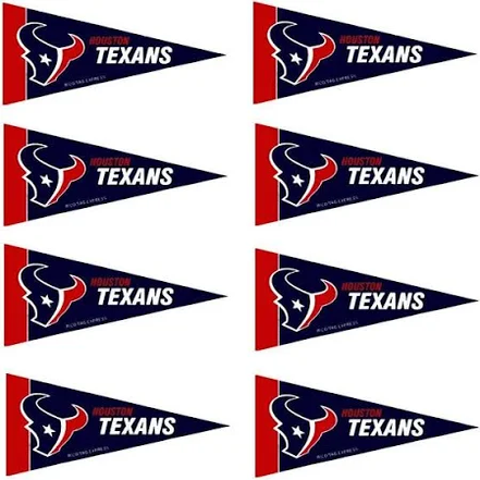 Houston Texans 8 Piece Mini Pennants Set