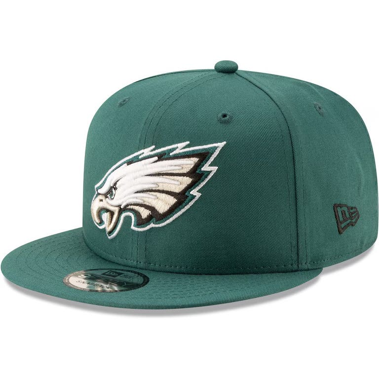 Philadelphia Eagles Green New Era 9FIFTY Snapback Hat