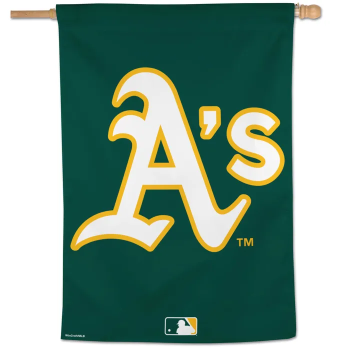 Oakland Athletics Vertical House Flag 28x40"