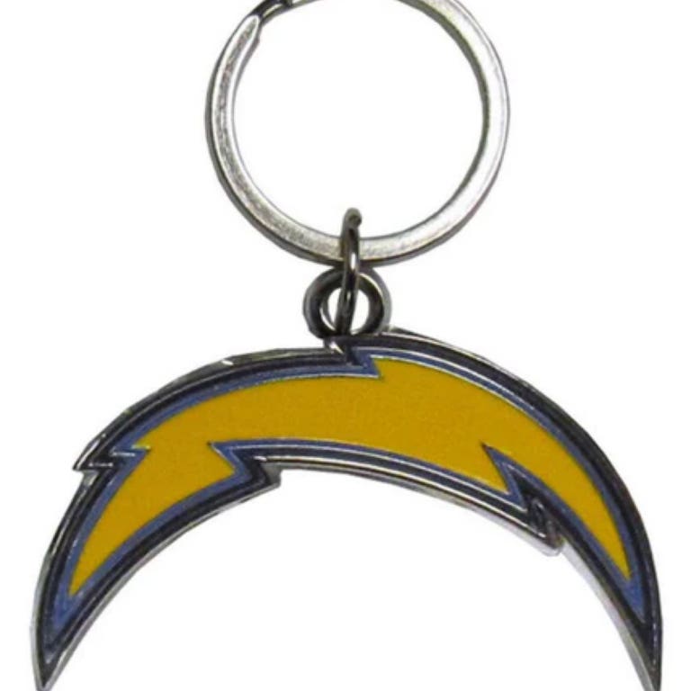 Los Angeles Chargers Mega Chrome Keychain