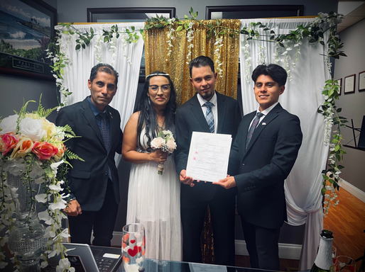 CEREMONIAS MATRIMONIALES