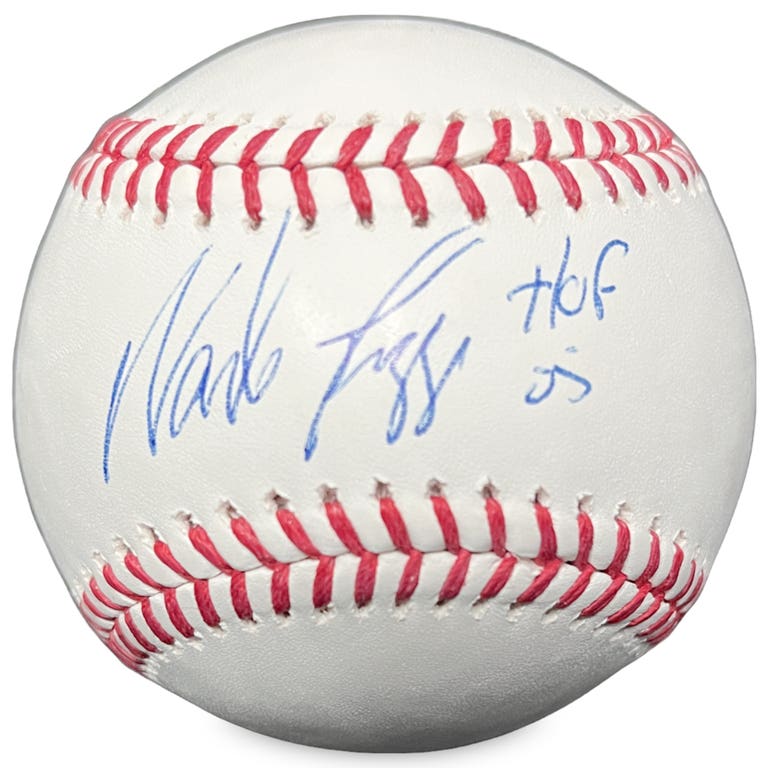 Boston Red Sox Wade Boggs Autographed Official MLB Baseball w/HOF Inscription