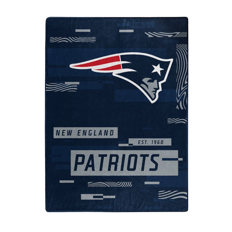 New England Patriots Digital Design Raschel Blanket 60x80"