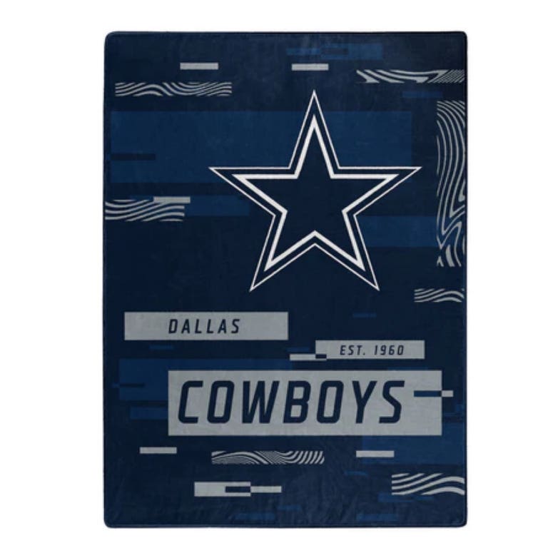 Dallas Cowboys Digitized Royal Plush Blanket 60x80"