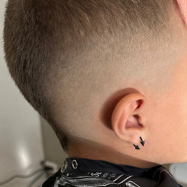 Mid-Fader Straight razor/balder
