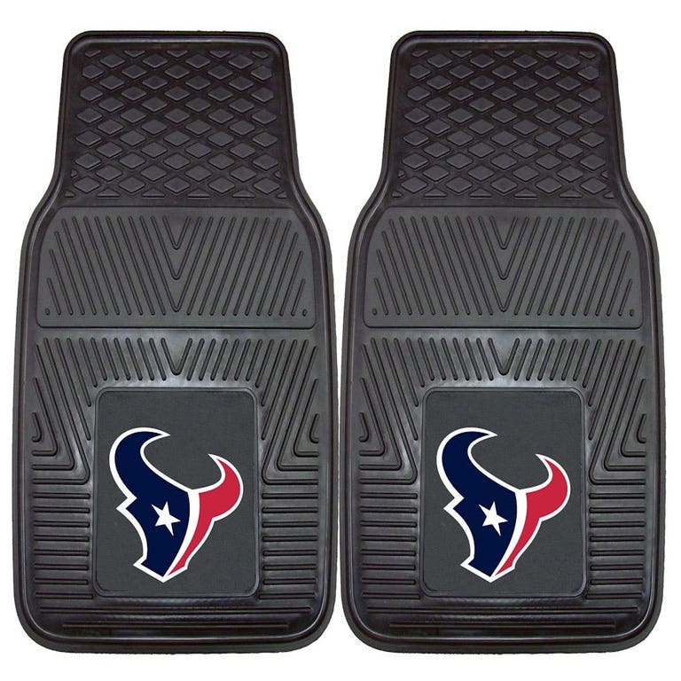 Houston Texans Heavy Duty 2 Piece Vinyl Car Mats