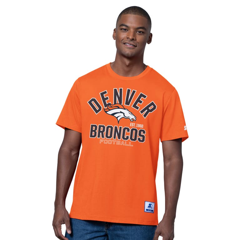Denver Broncos Orange Starter Sideline Arch Shirt