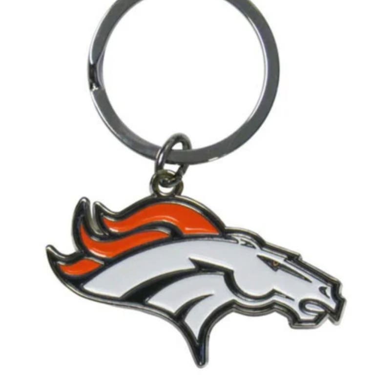 Denver Broncos Mega Chrome Keychain