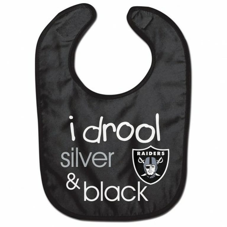 Las Vegas Raiders All Pro Drool Style Baby Bib