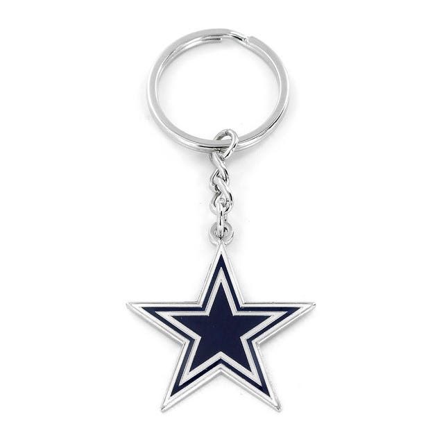 Dallas Cowboys Signature Metal Keychain