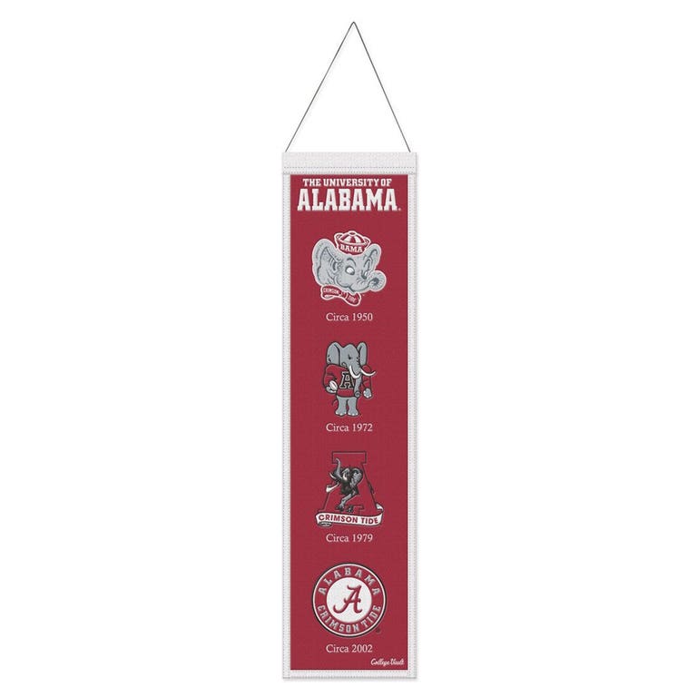 Alabama Crimson Tide Wool Evolution Banner 8x32"