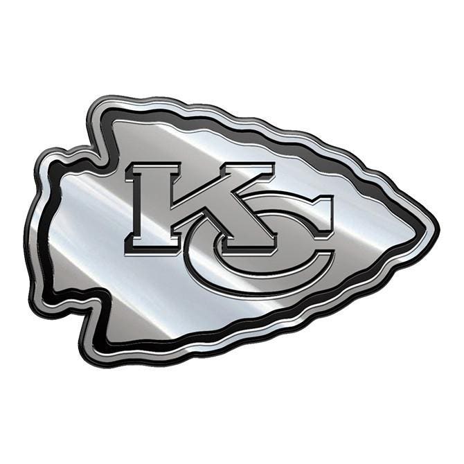 Kansas City Chiefs Premium Metal Auto Emblem