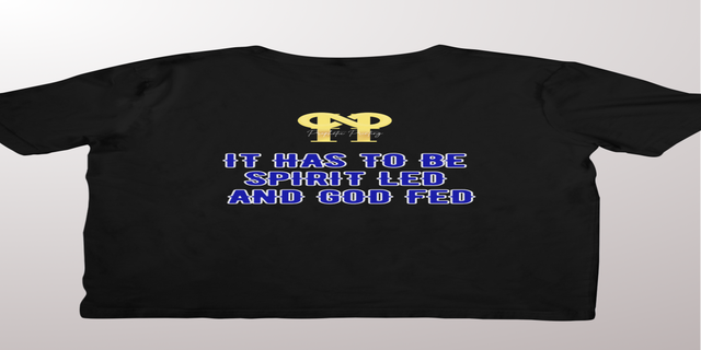 It Has To Be Spirit Led And God Fed - Prophetic Press Printing thumbnail