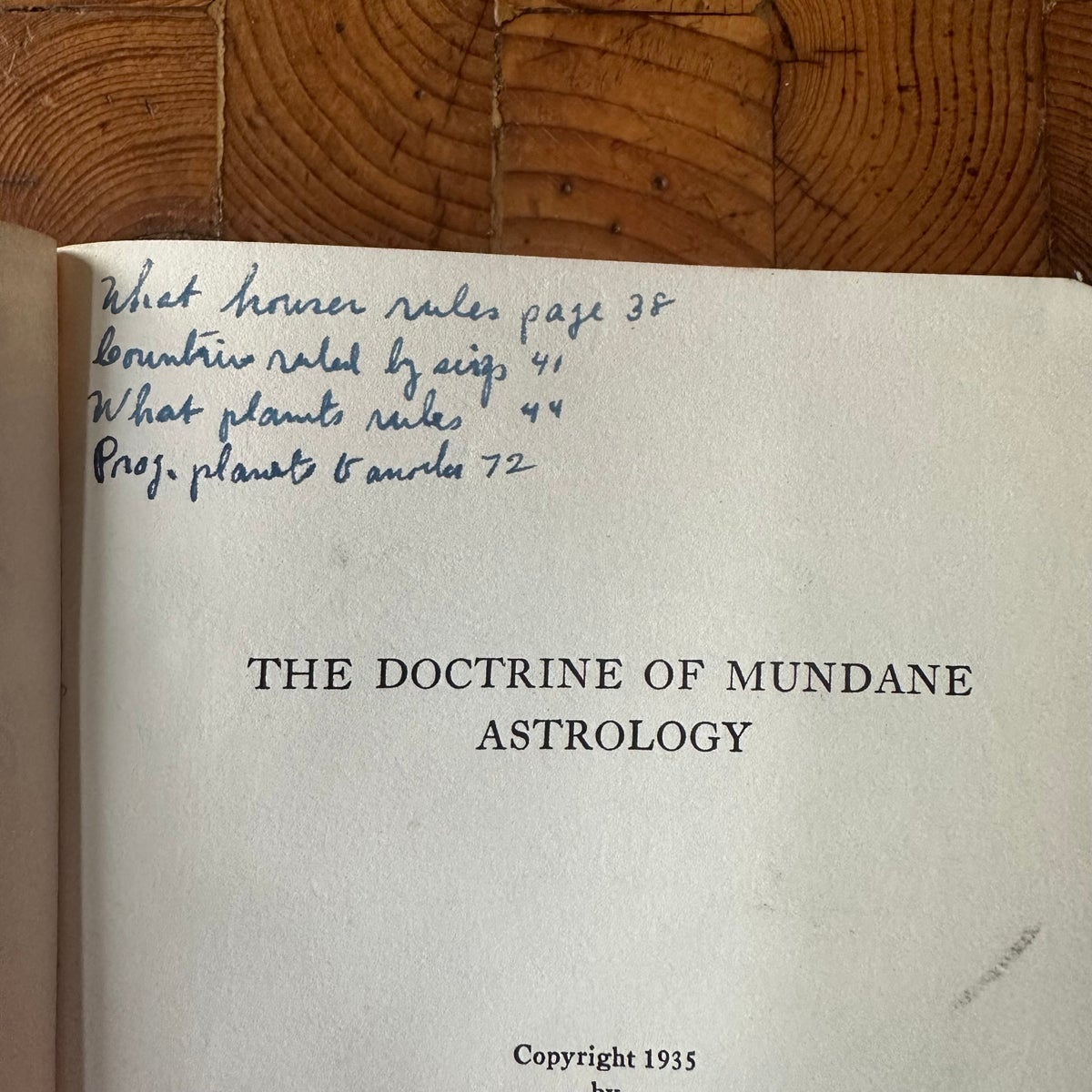 Brotherhood of Light Course XIII: Mundane Astrology