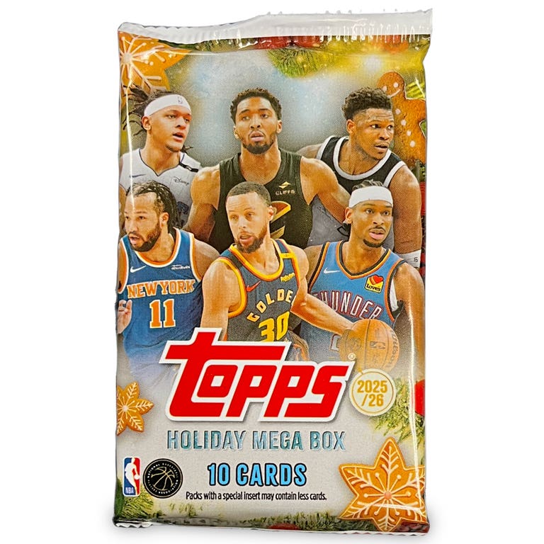 2025 Topps Holiday Basketball Pack