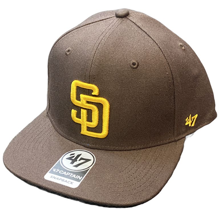 San Diego Padres Brown '47Brand Snapback Hat