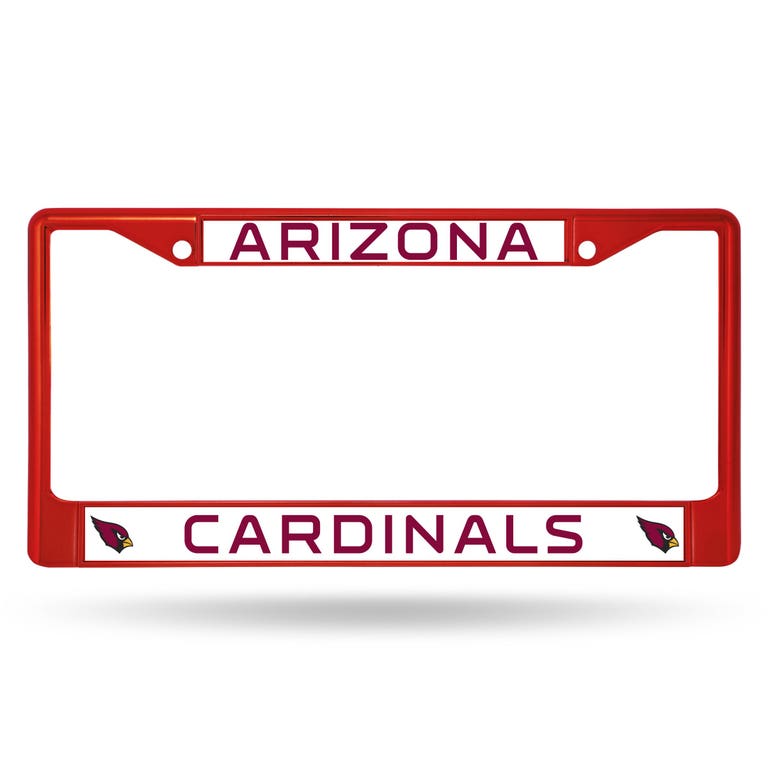 Arizona Cardinals Red Metal License Plate Frame