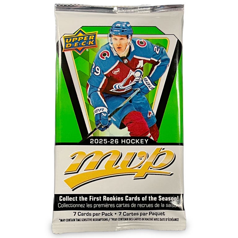 2025/26 Upper Deck MVP Hockey Pack