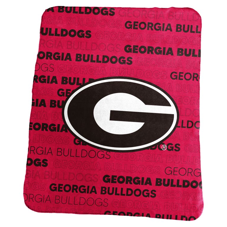 Georgia Bulldogs Logo Brands Classic Fleece Blanket 50x60"