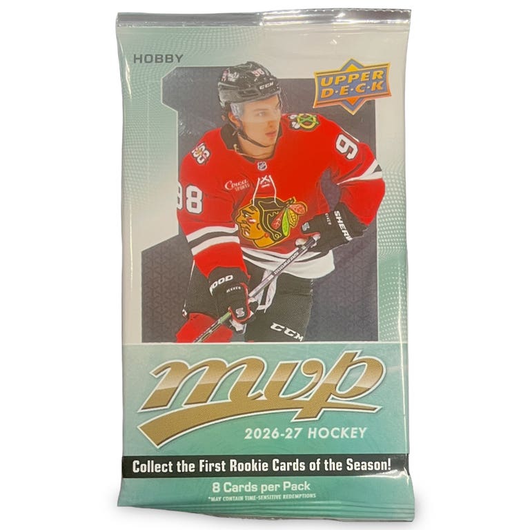 2026/27 Upper Deck MVP Hockey Hobby Pack