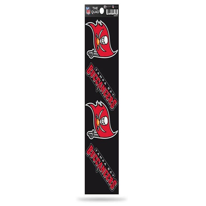 Tampa Bay Buccaneers Quad Decals