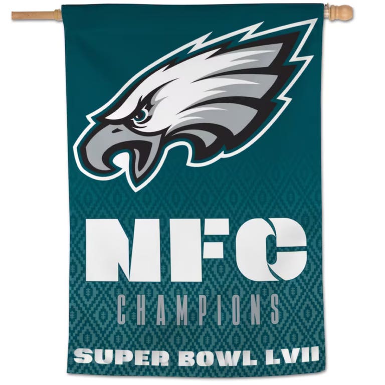 Philadelphia Eagles Super Bowl LVII House Flag