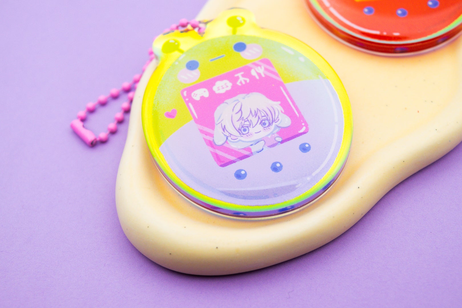 LADS Tamagotchi Keychain