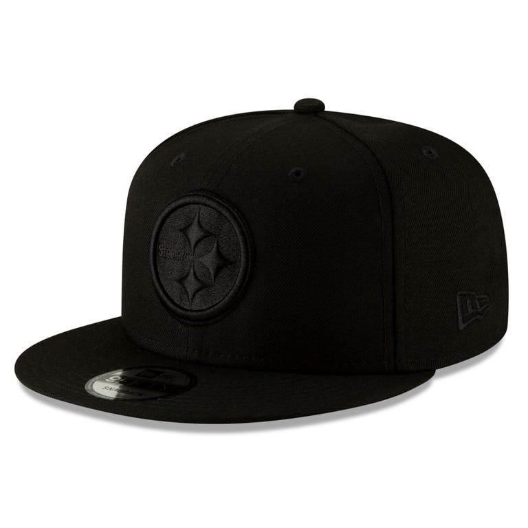 Pittsburgh Steelers Blackout New Era 9FIFTY Snapback Hat