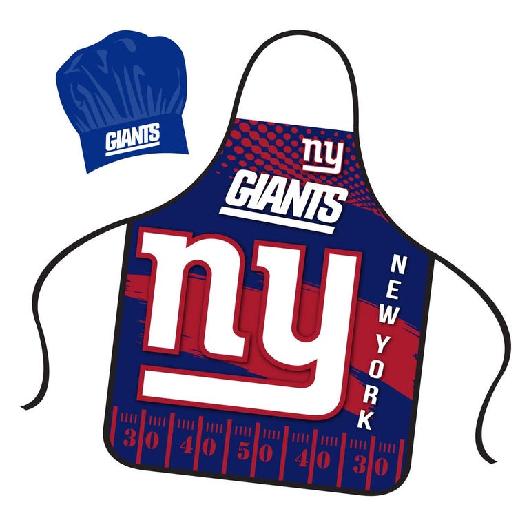 New York Giants Mojo Apron and Chef Hat Set