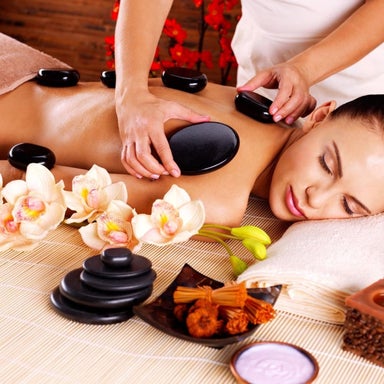 120 min Relaxing hot stone massage