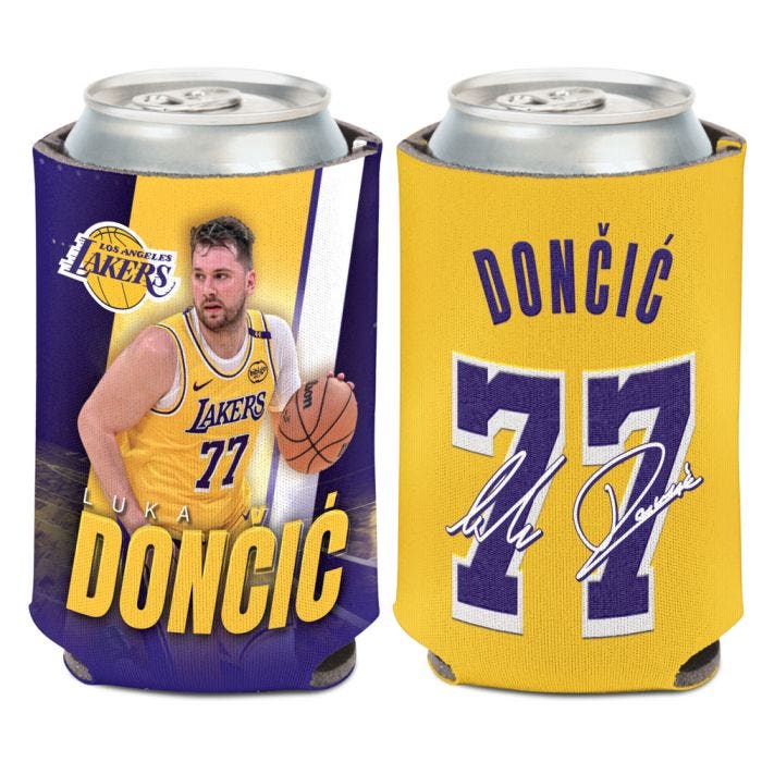 Los Angeles Lakers Luka Doncic #77 Can Cooler