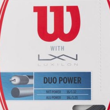 Wilson Sensation 16 / Luxilon ALU P 16L Hybrid