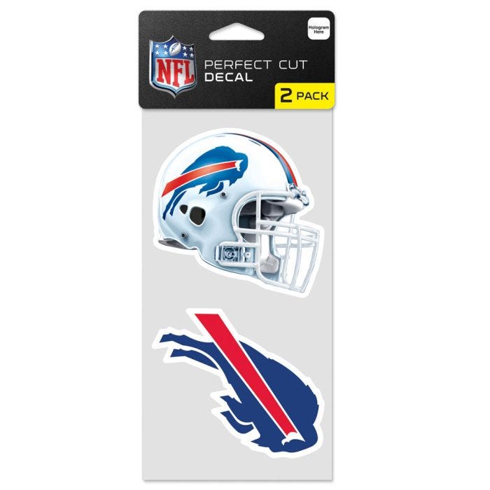 Buffalo Bills Perfect Cut Decals 2 pack