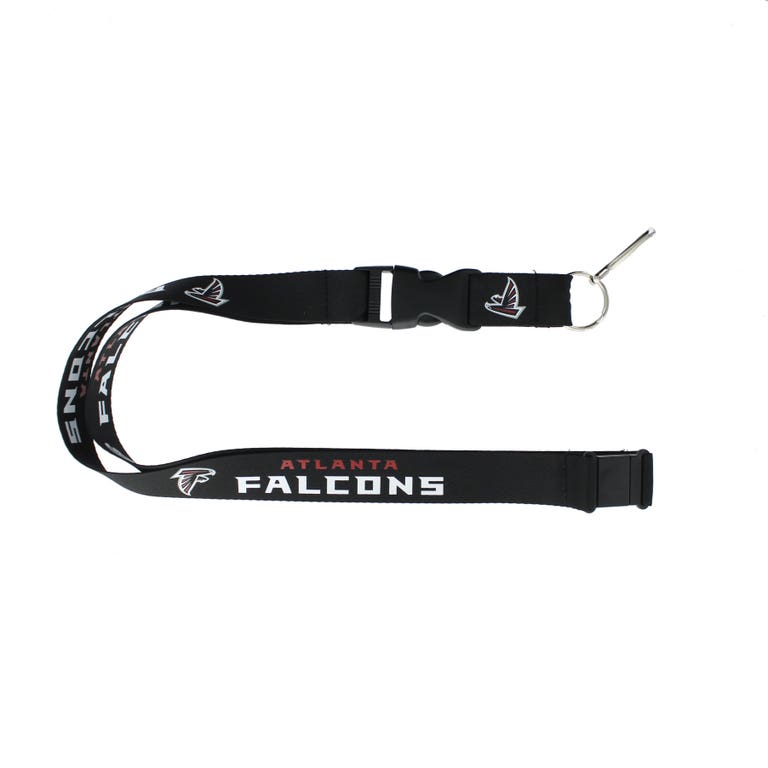 Atlanta Falcons Black Lanyard