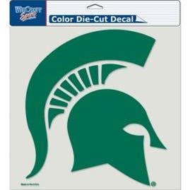 Michigan State Spartans Perfect Cut Decal 8x8"