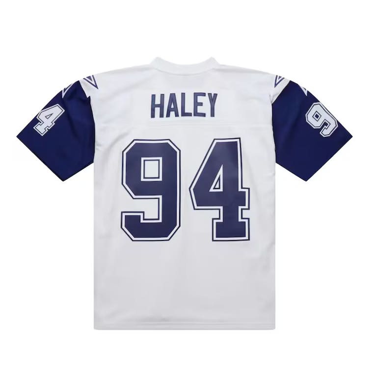 Dallas Cowboys 1994 Charles Haley #94 Alternate Mitchell and Ness Jersey