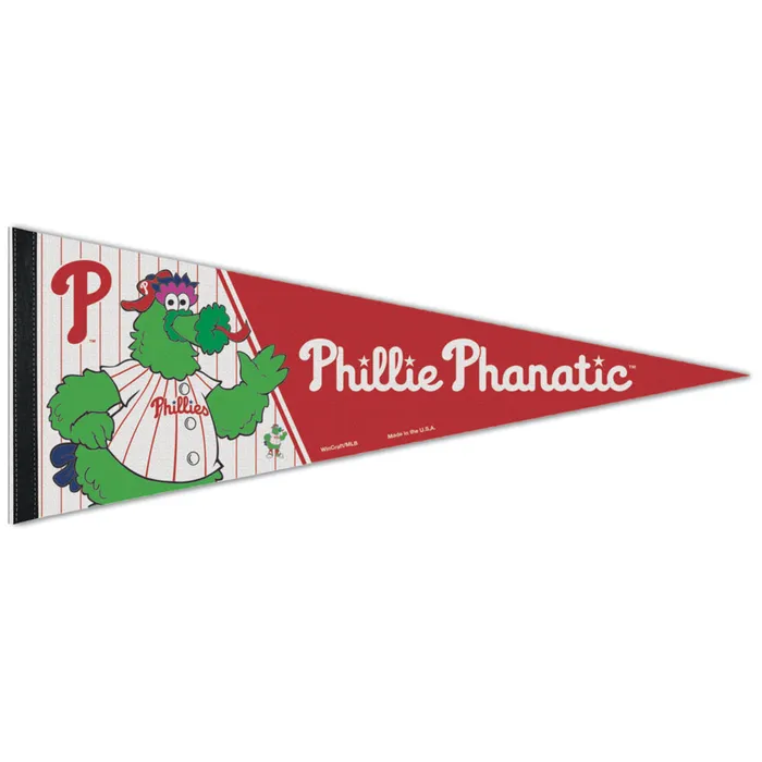Philadelphia Phillies Phanatic Premium Pennant 12x30"