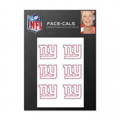 New York Giants Face Cals Tattoos