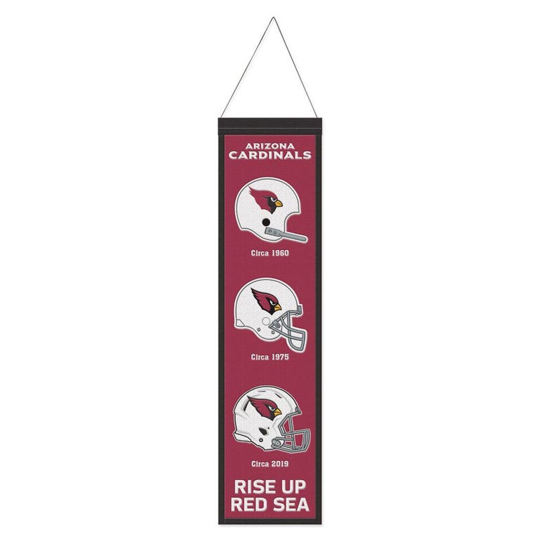 Arizona Cardinals Wool Evolution Banner 8x32"