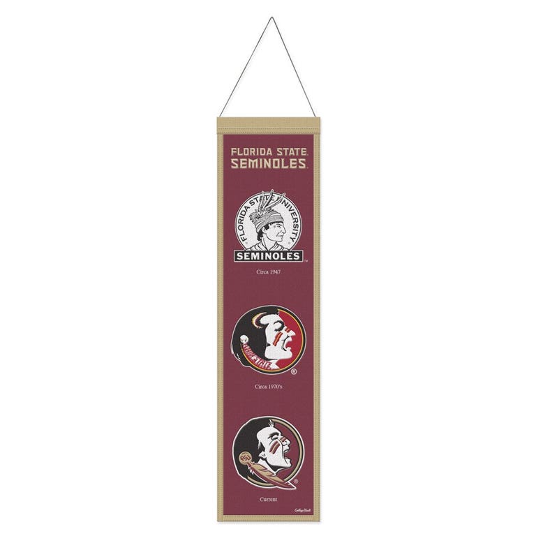Florida State Seminoles Wool Evolution Banner 8x32"