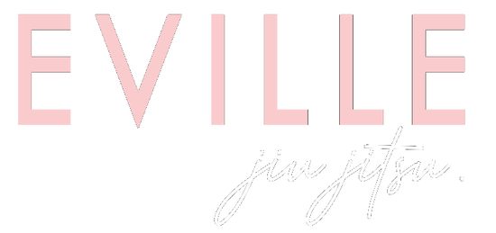Eville Jiu Jitsu Caps Cursive Pink White