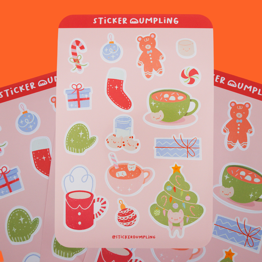Cozy Winter Sticker Sheet