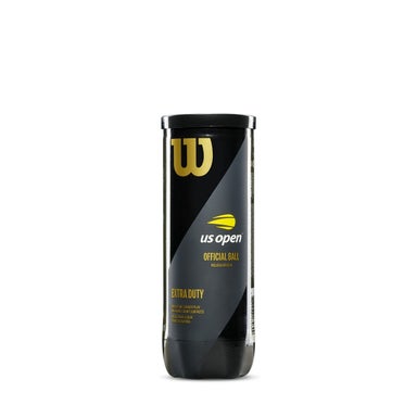 Wilson US Open Extra Duty Tennis Two (2) 3pk Ball Cans Yellow - Total of 6 Balls