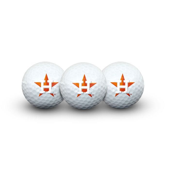 Houston Astros Golf Balls 3 Pack