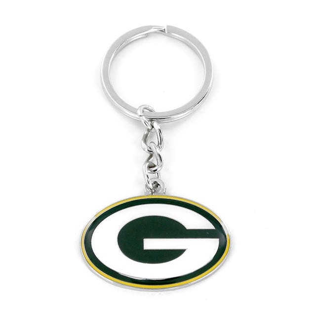 Green Bay Packers Metal Keychain