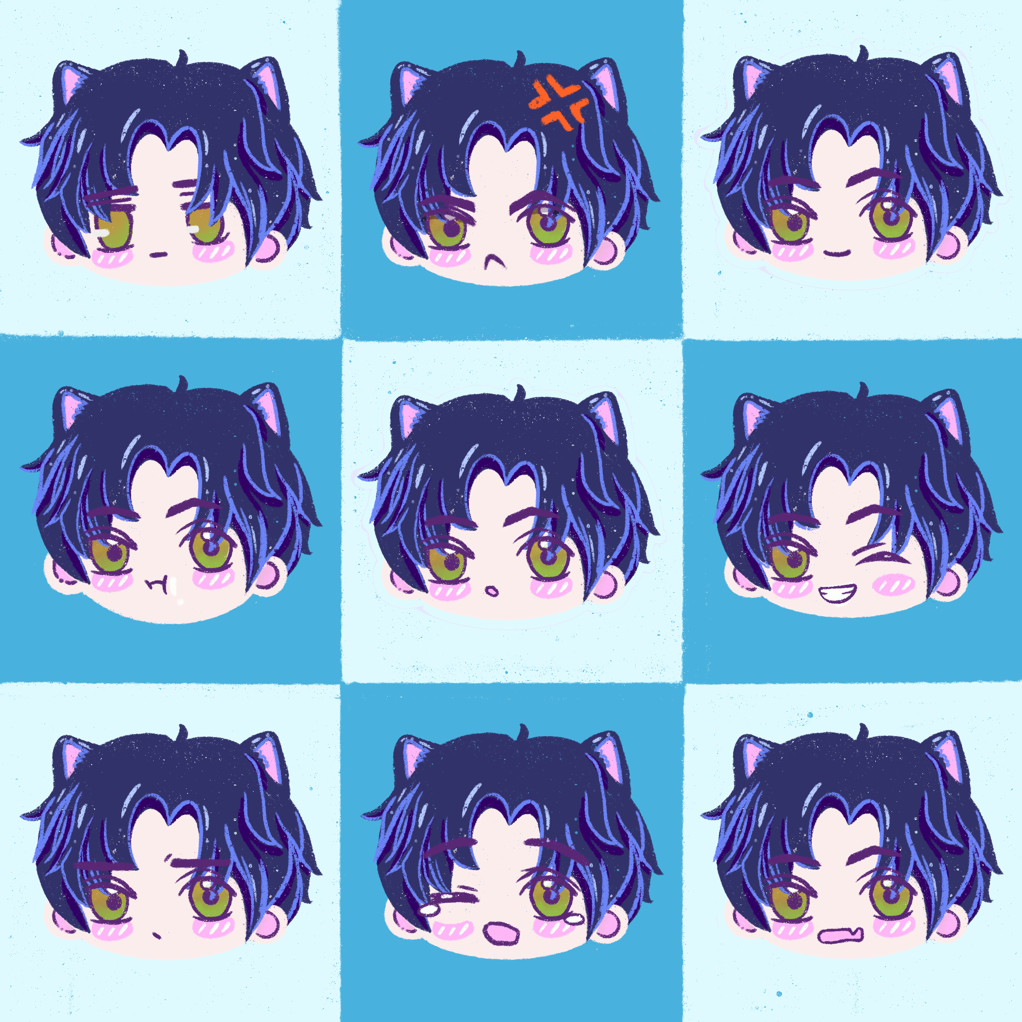 LADS Emote Sticker Sheet