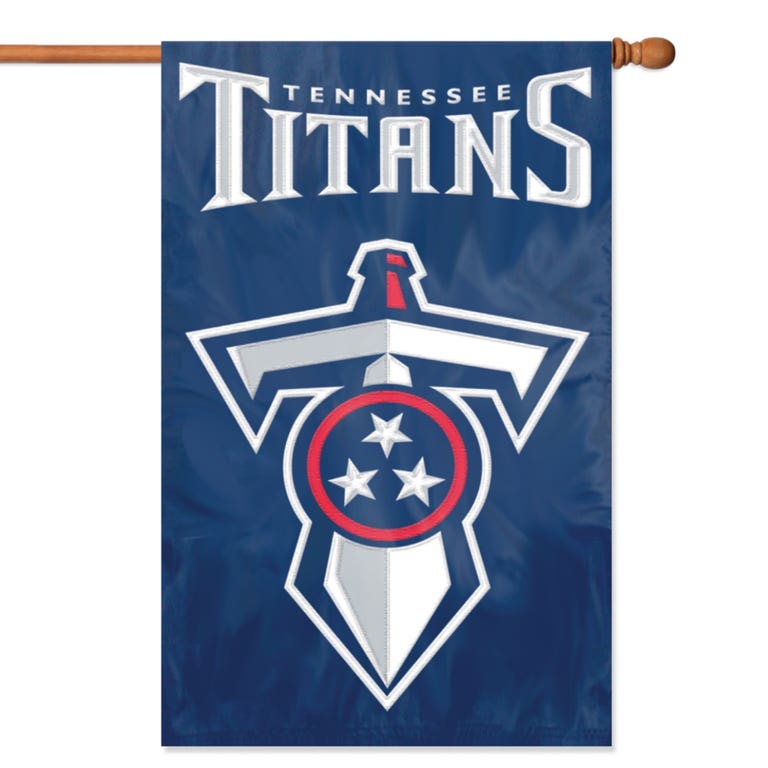 Tennessee Titans 2-Sided Embroidered Banner 28x44"