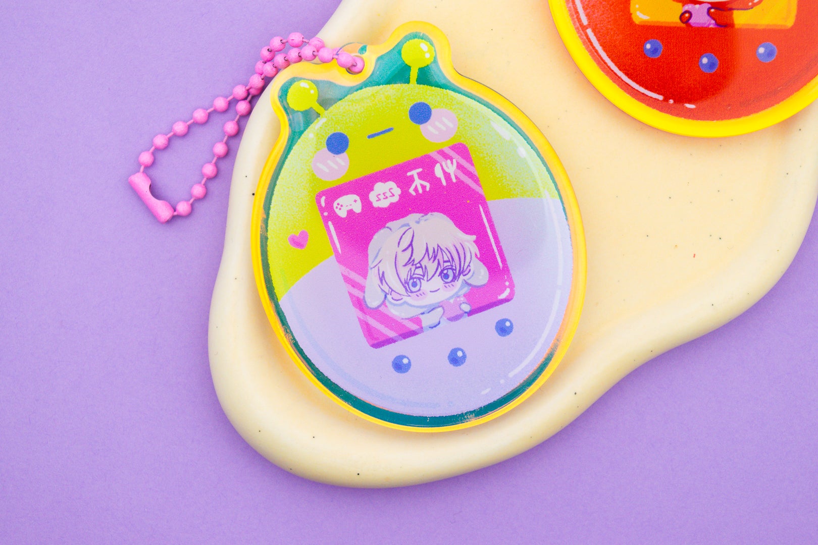 LADS Tamagotchi Keychain