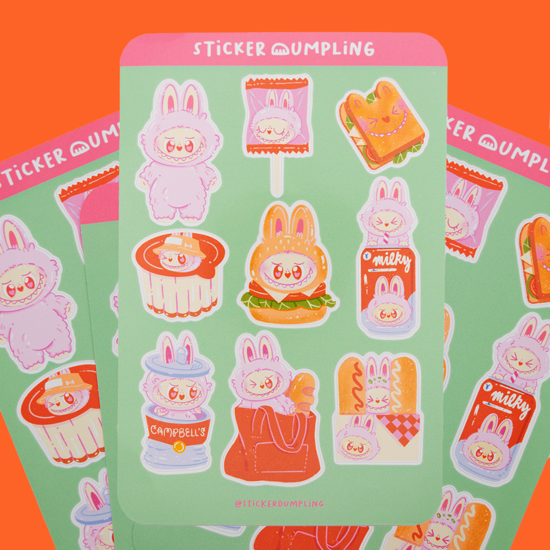 Monster Munchies Sticker Sheet