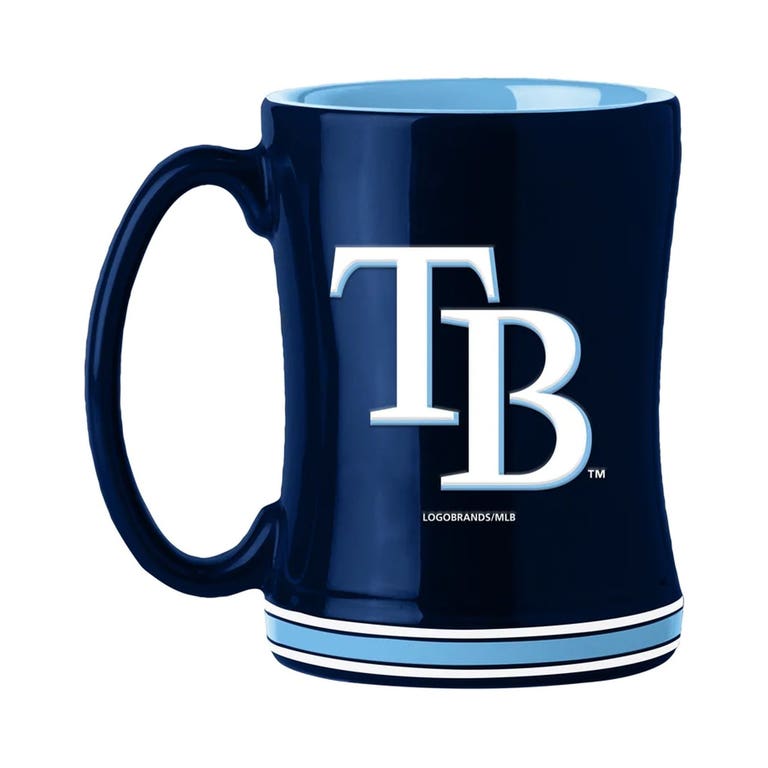 Tampa Bay Rays Sculpted Coffee Mug 14oz